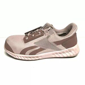 Reebok Womens Sublite Cushion Work Sneaker Pink Size 7 M